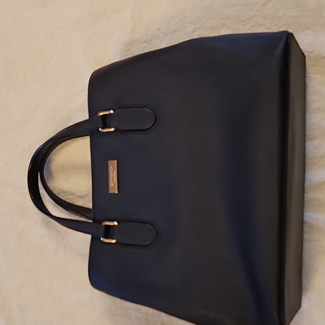 Kate Spade Laurel Way Saffiano Leather Satchel In Navy